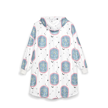 Libra Comfort Unisex Hooded Blanket | Cozy Throw for winterAll Over Prints