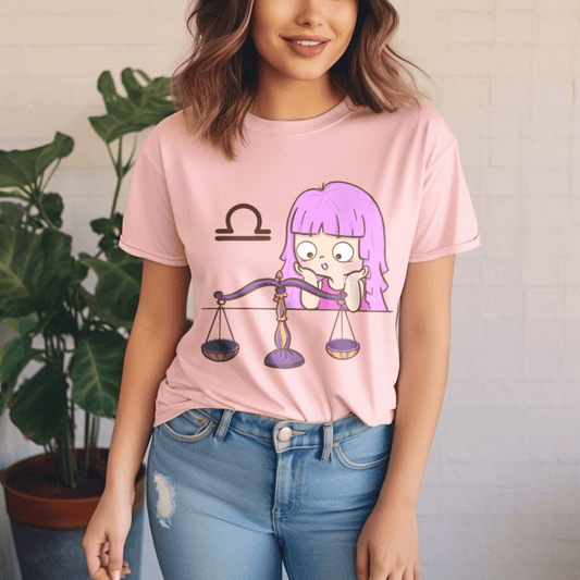 Libra Cute Graphic T-shirtT-Shirt