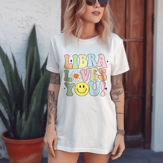 Libra Loves You ShirtT-Shirt