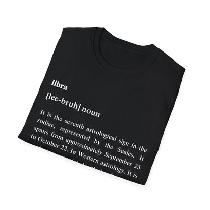 Libra Zodiac definition Cotton Shirt