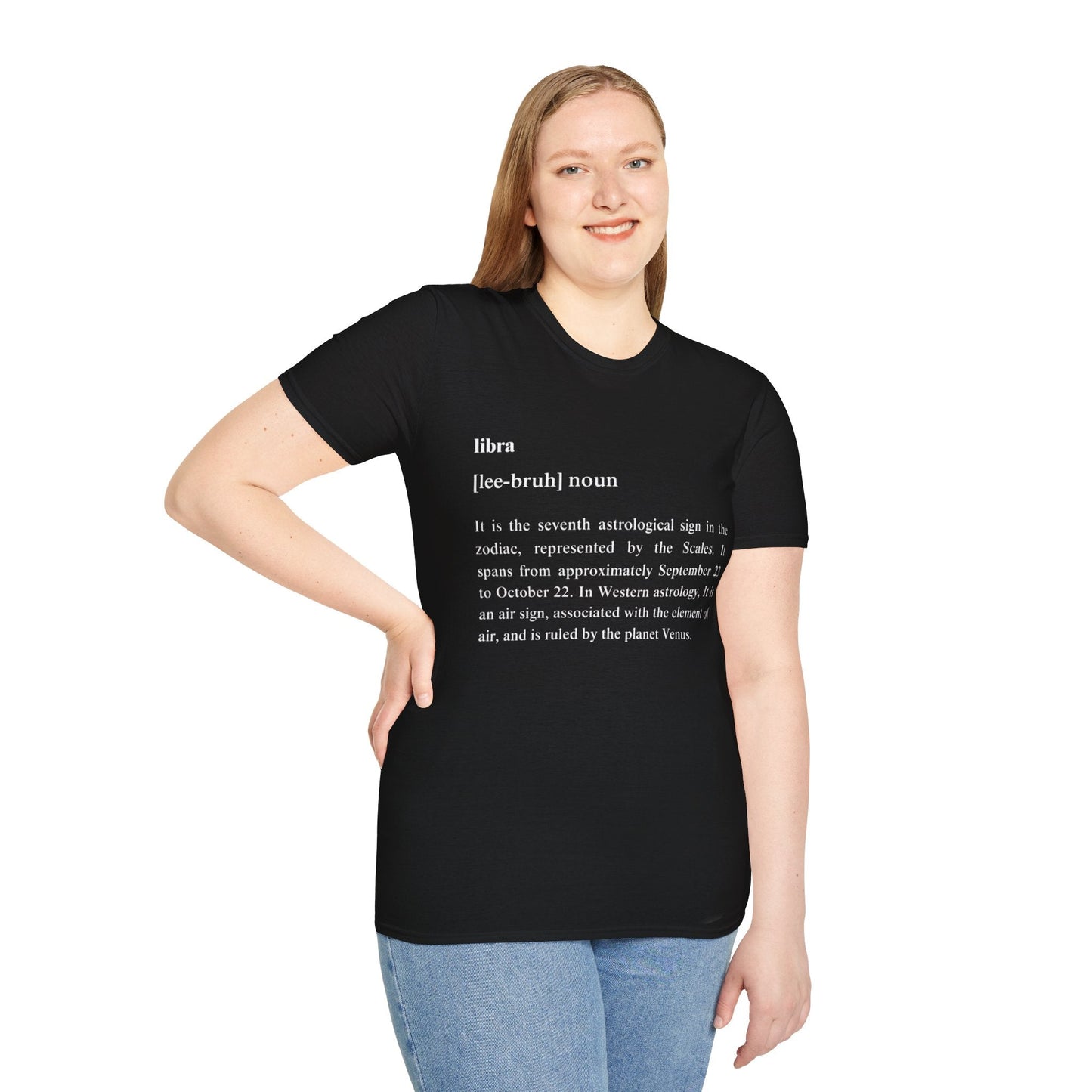 Libra Zodiac definition Cotton Shirt