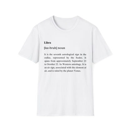 Libra Zodiac definition Cotton Shirt