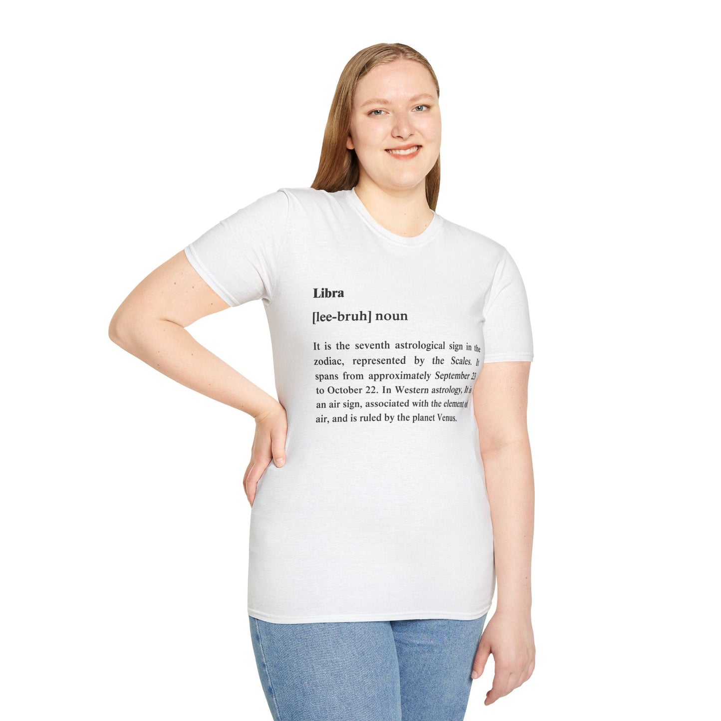 Libra Zodiac definition Cotton Shirt