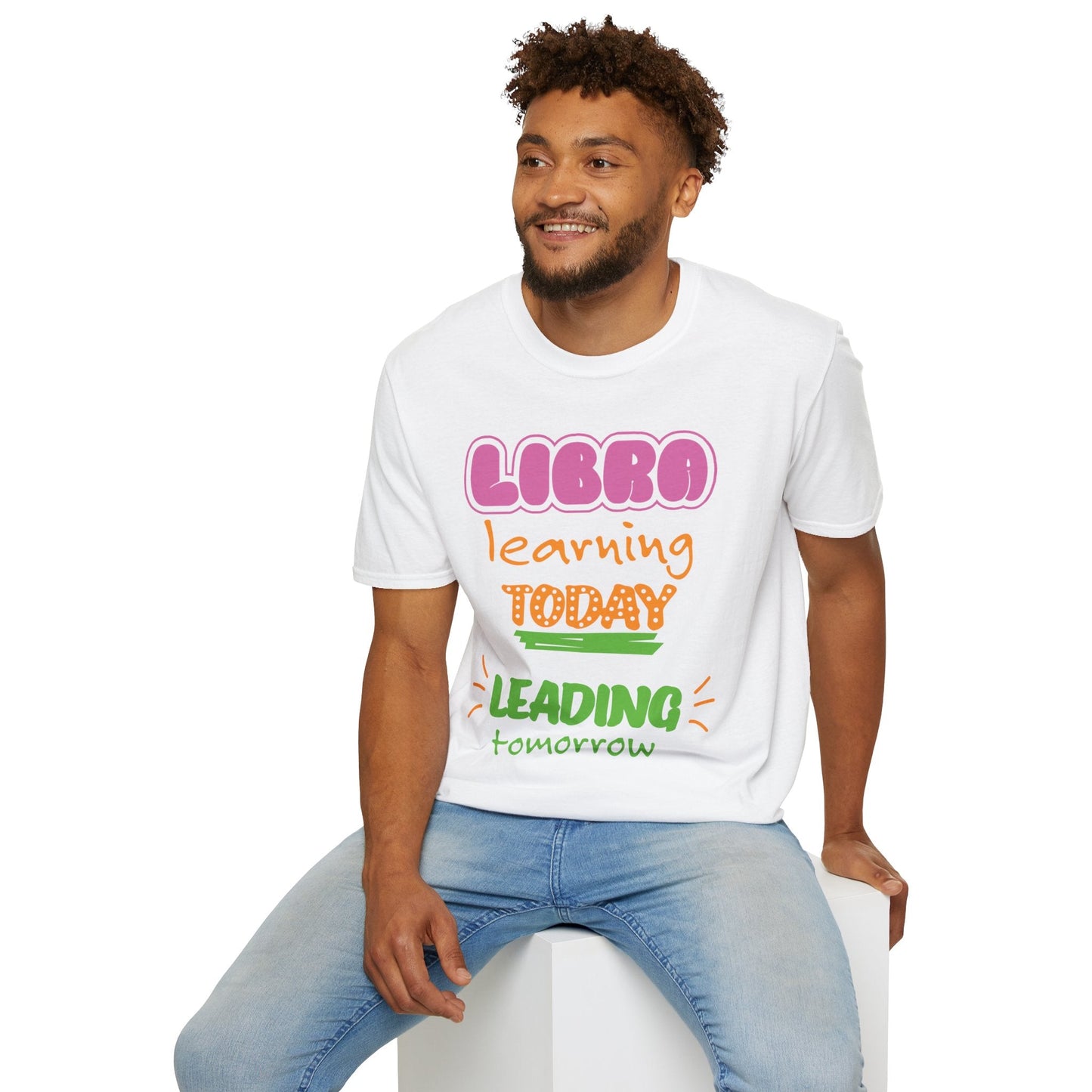 Libra Zodiac Quote Graphic cotton T-Shirt