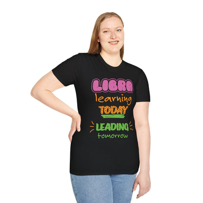 Libra Zodiac Quote Graphic cotton T-Shirt