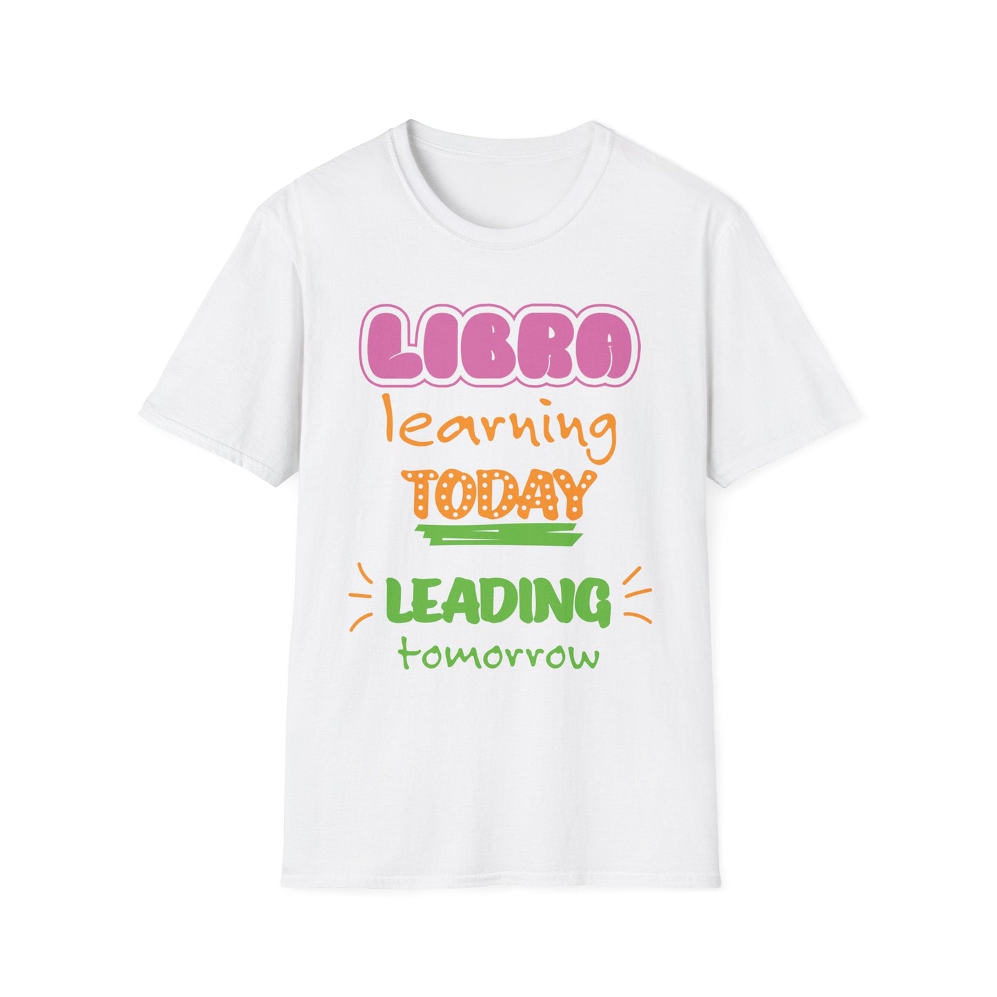 Libra Zodiac Quote Graphic cotton T-Shirt