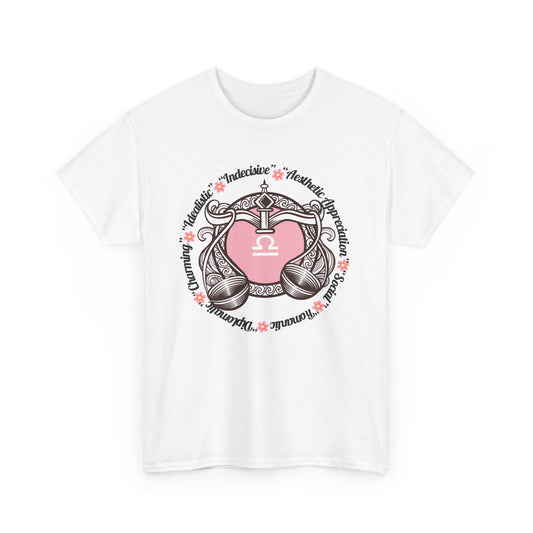 Libra zodiac traits tshirt