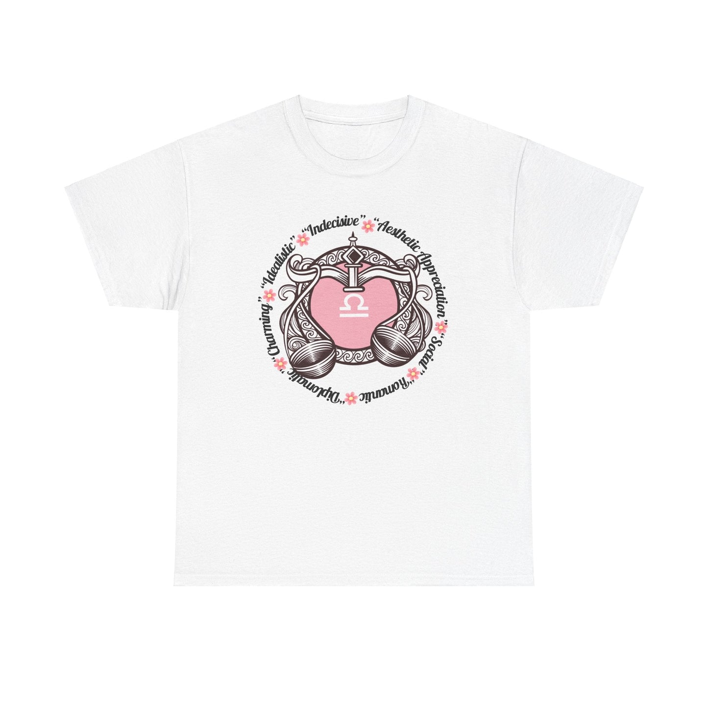 Libra zodiac traits tshirt