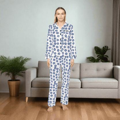 Mandala Evil Eye Customised women’s Pyjama SetAll Over Prints