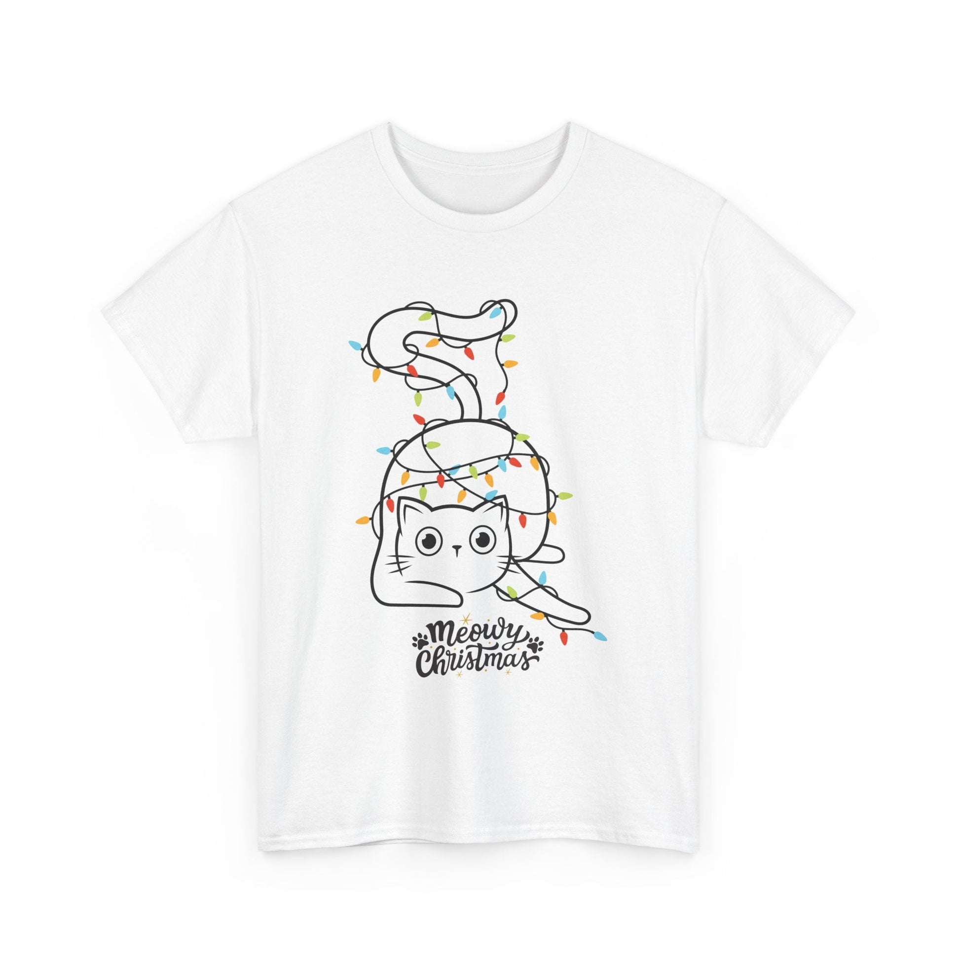 Meowy Christmas Cute CatT-Shirt