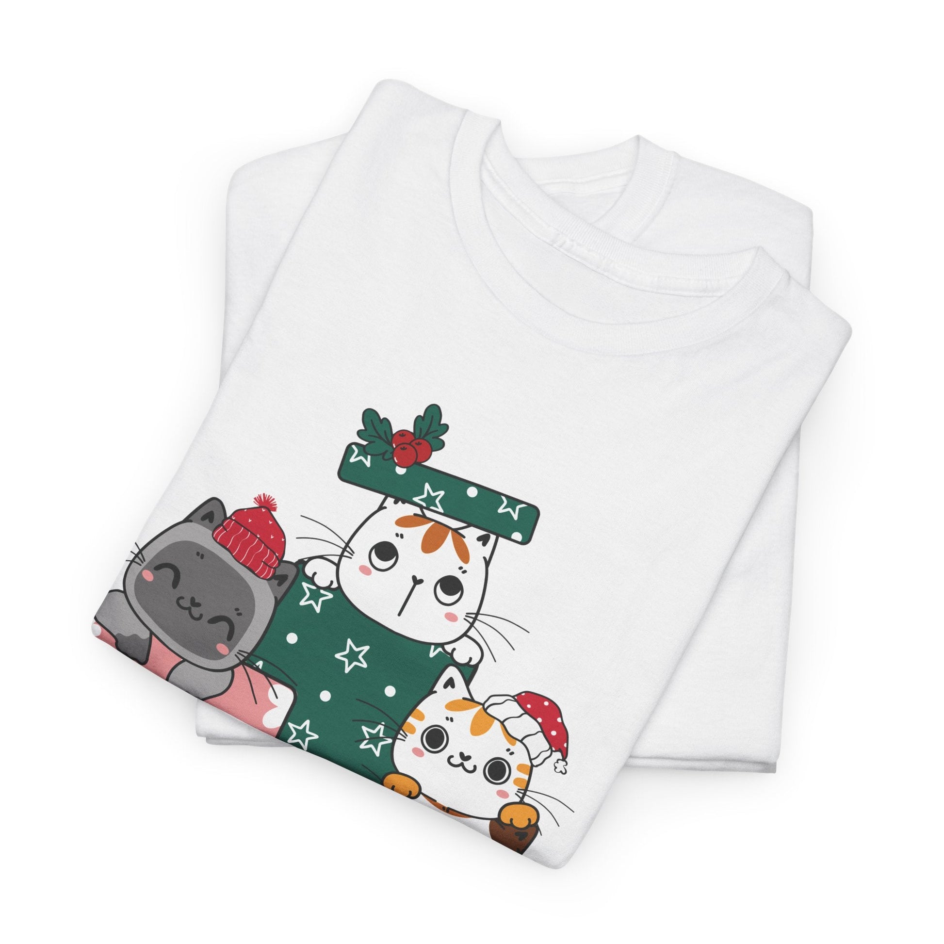 Merry Christmas Cats in Gift box ShirtT-Shirt