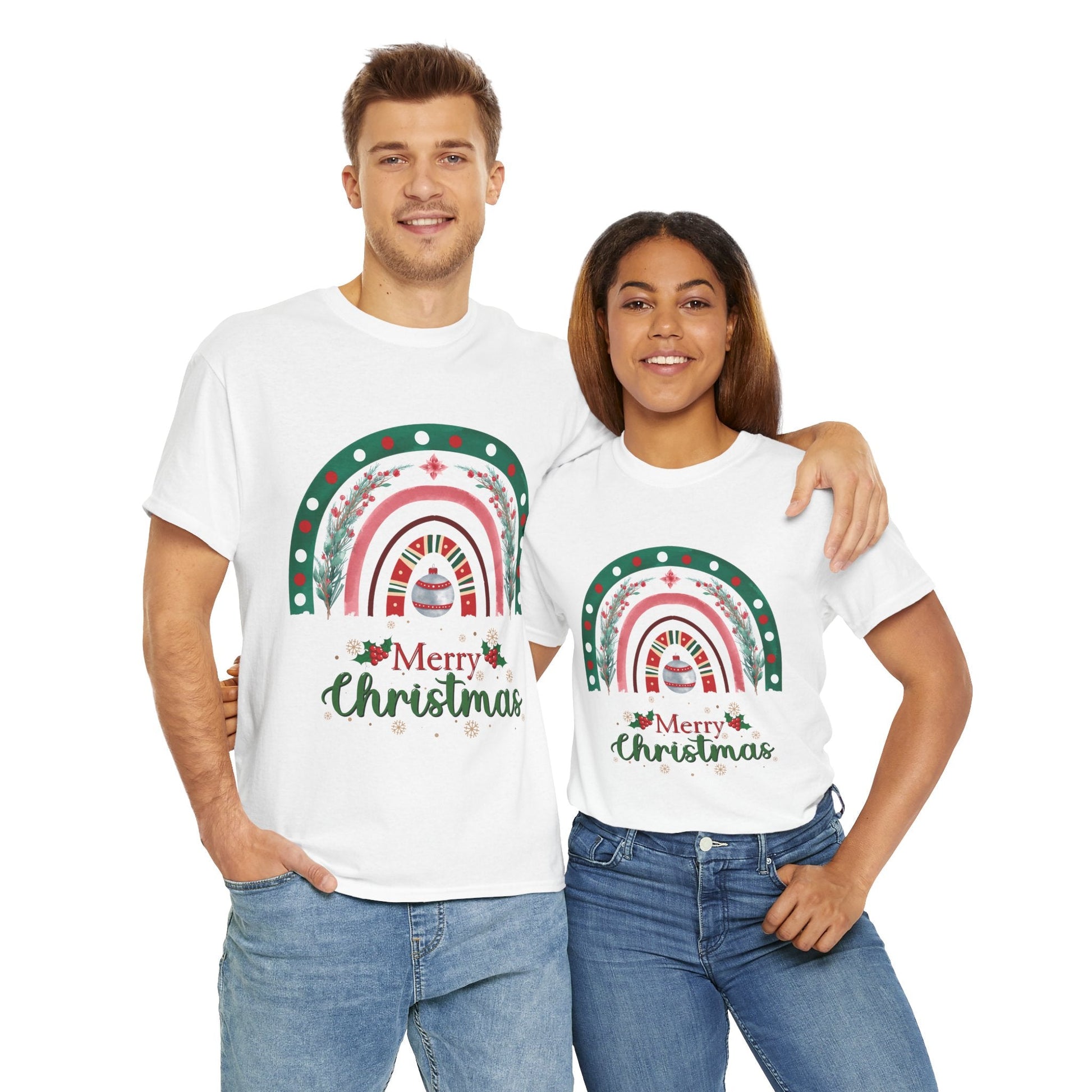 Merry Christmas Rainbow ShirtT-Shirt