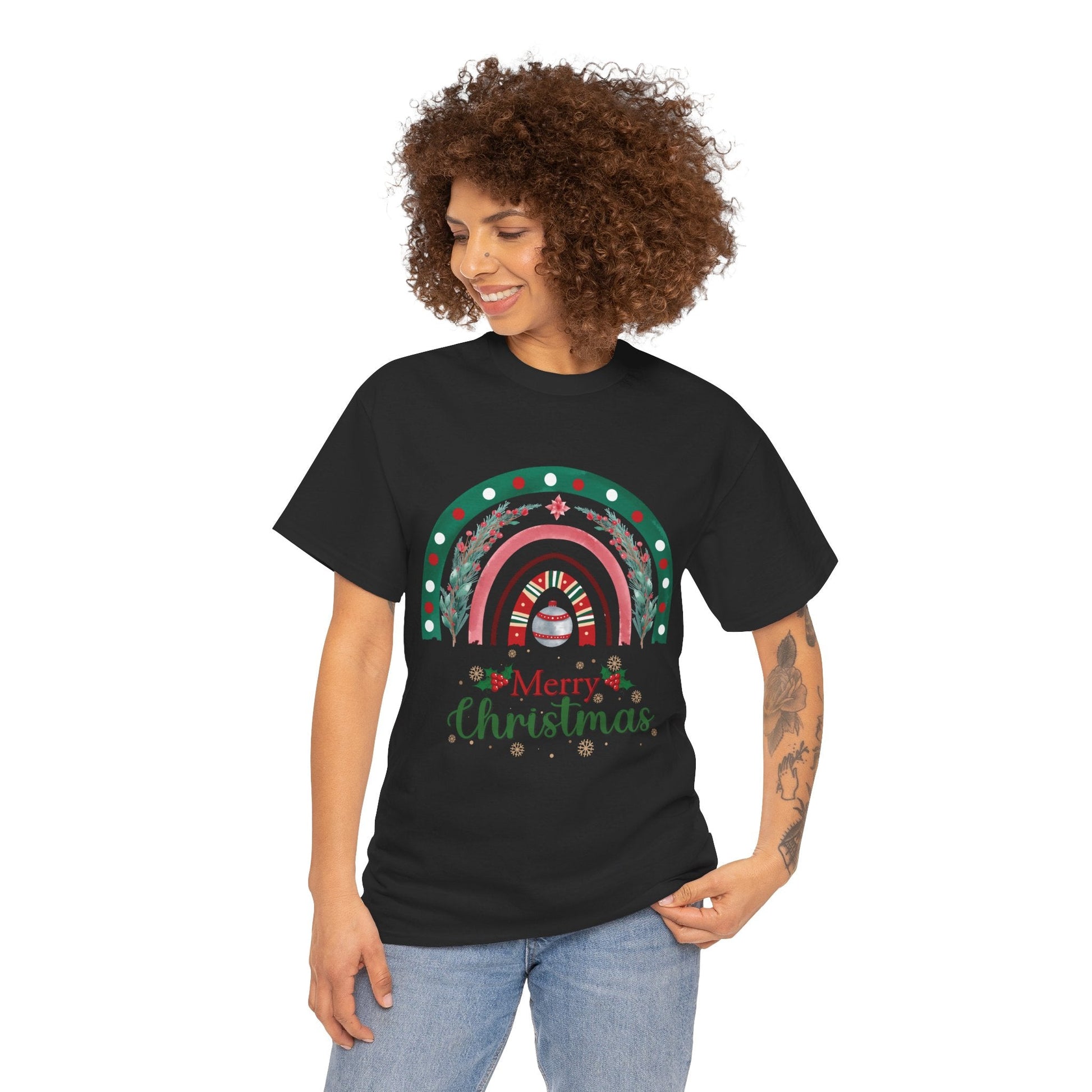 Merry Christmas Rainbow ShirtT-Shirt