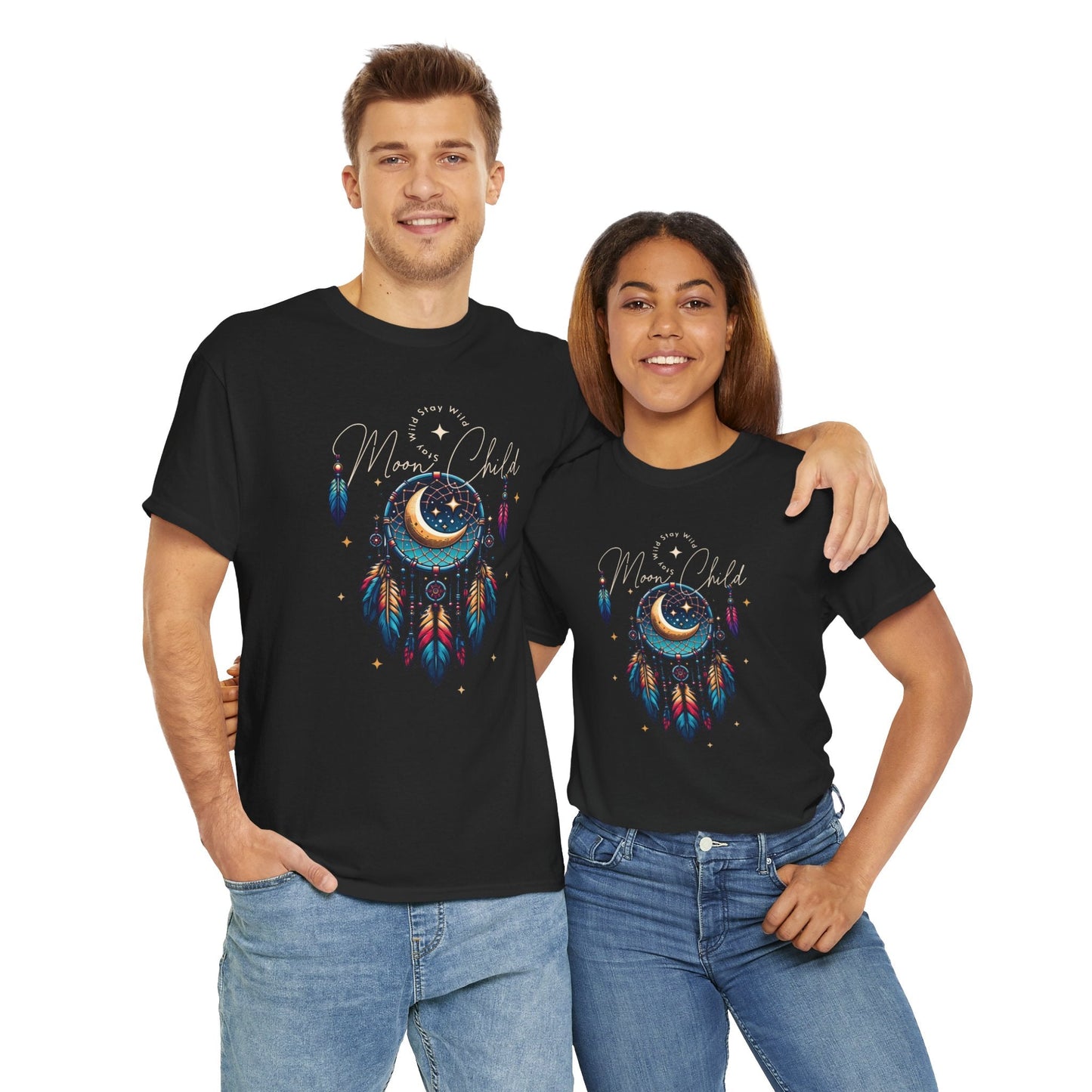 Moon child Graphic Cotton Tee