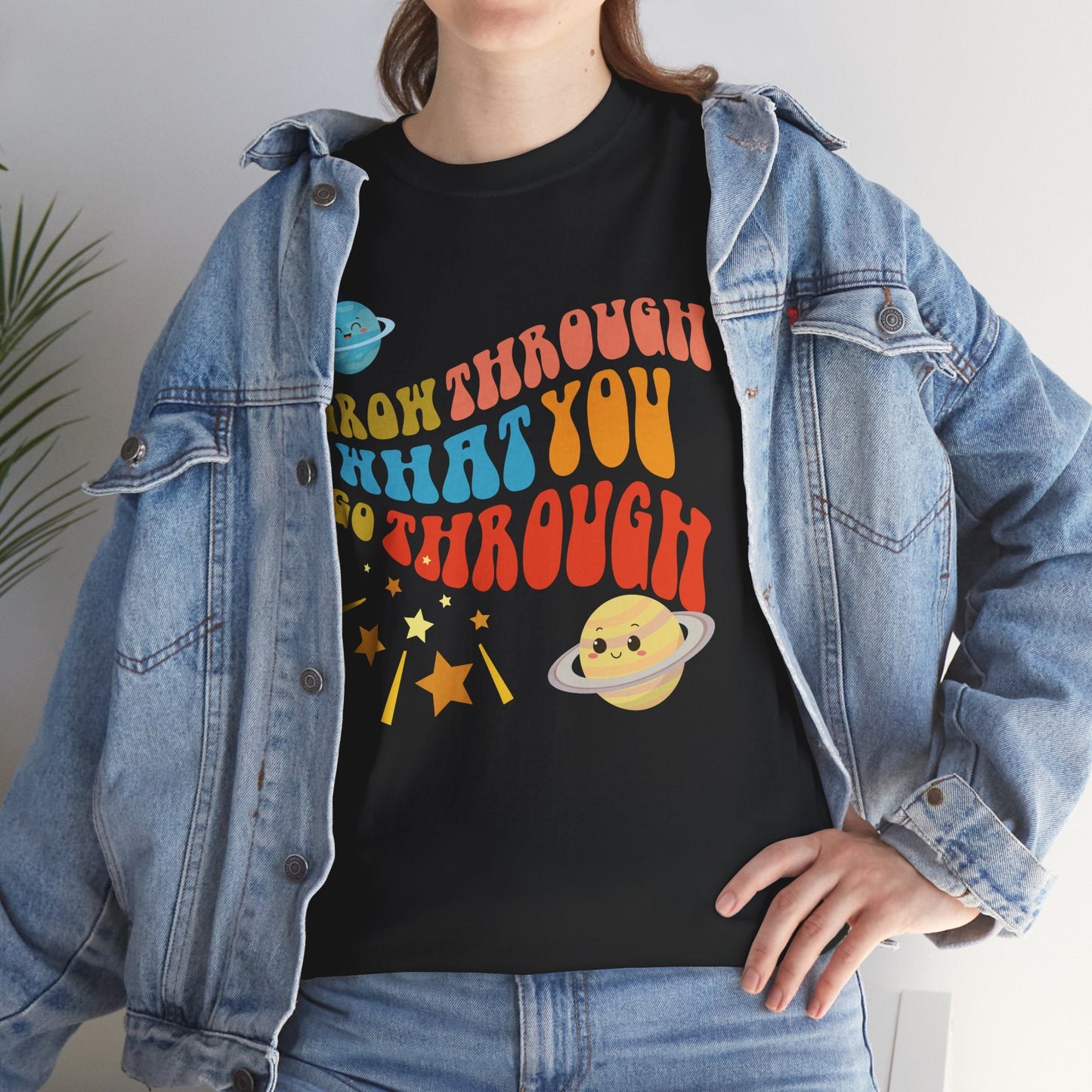 Motivational Tee - Grow Through what you go throughT-Shirt