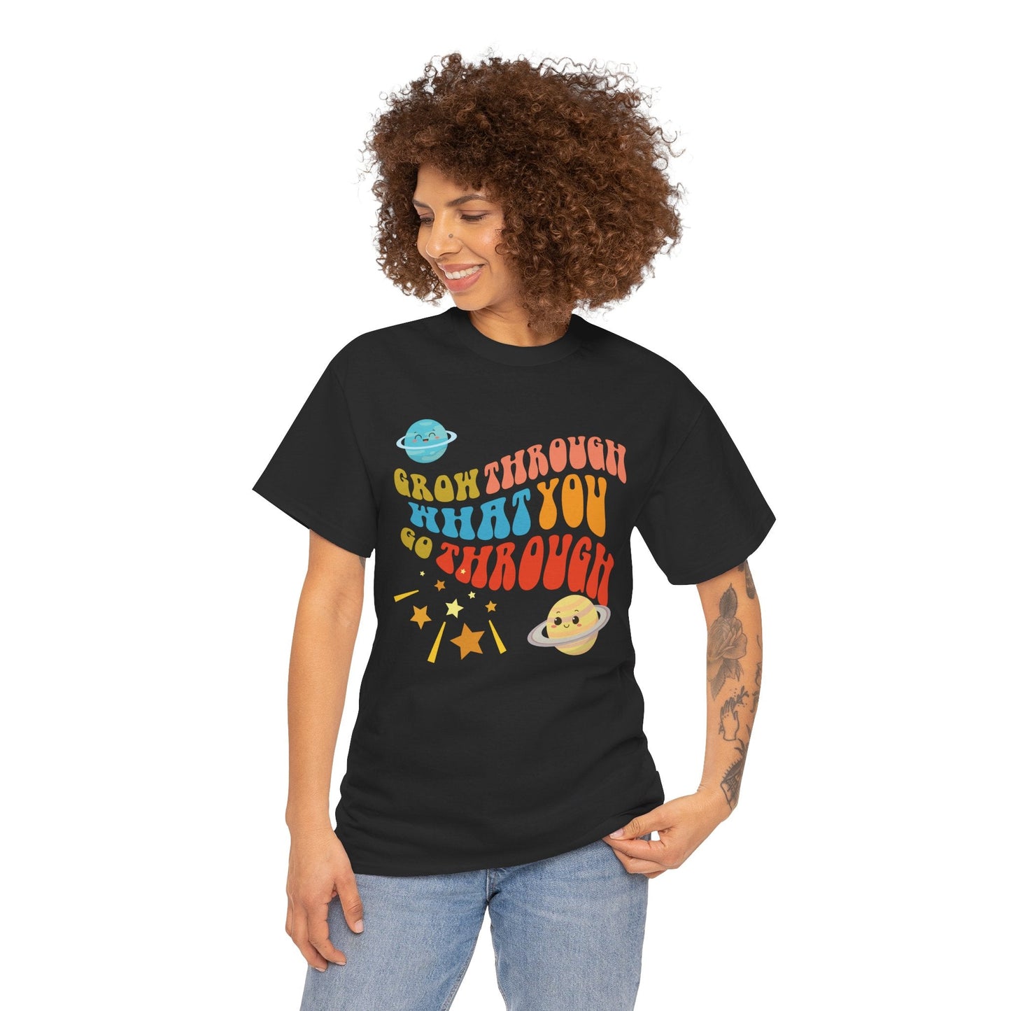 Motivational Tee - Grow Through what you go throughT-Shirt