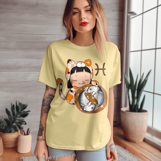 Pisces Cute Graphic T-shirtT-Shirt