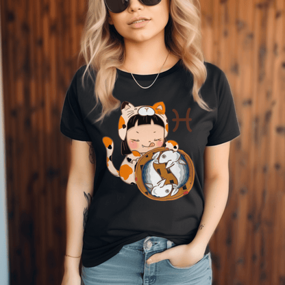 Pisces Cute Graphic T-shirtT-Shirt