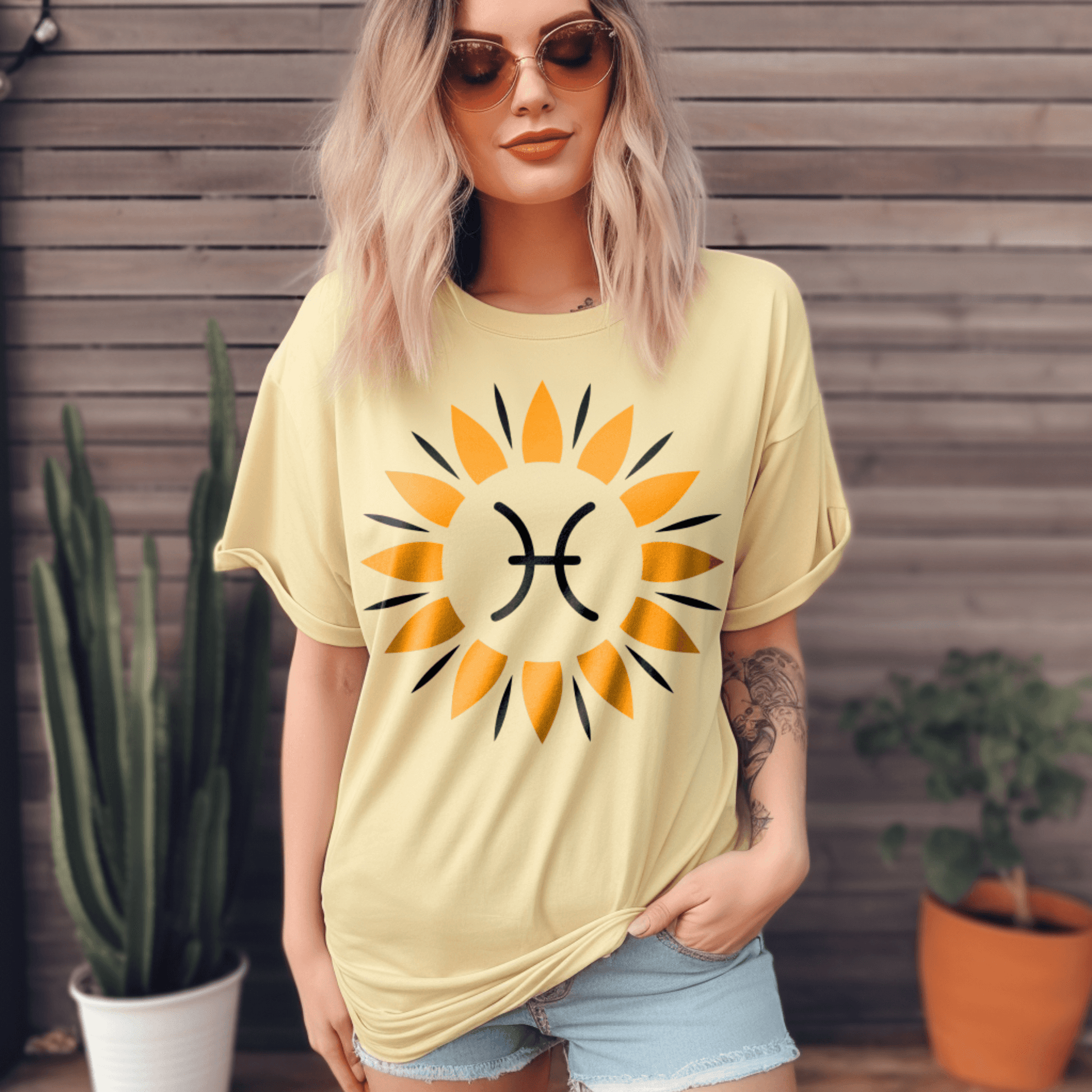 Pisces Sun Sign T-ShirtT-Shirt