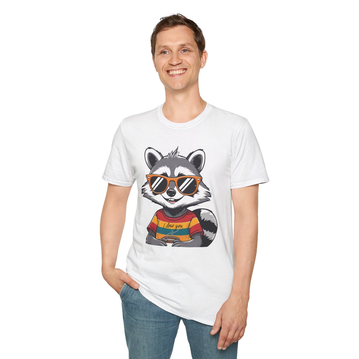 Raccoon Coffee T-Shirt