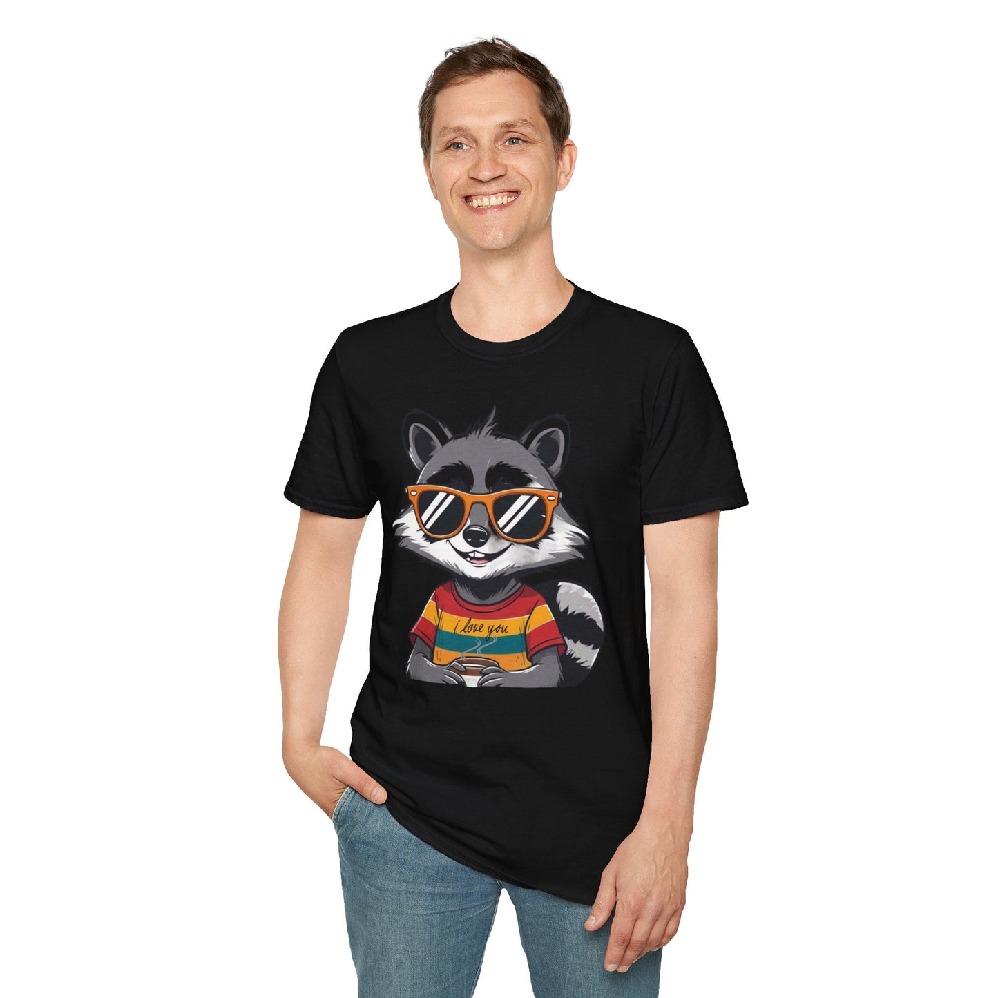 Raccoon Coffee T-Shirt