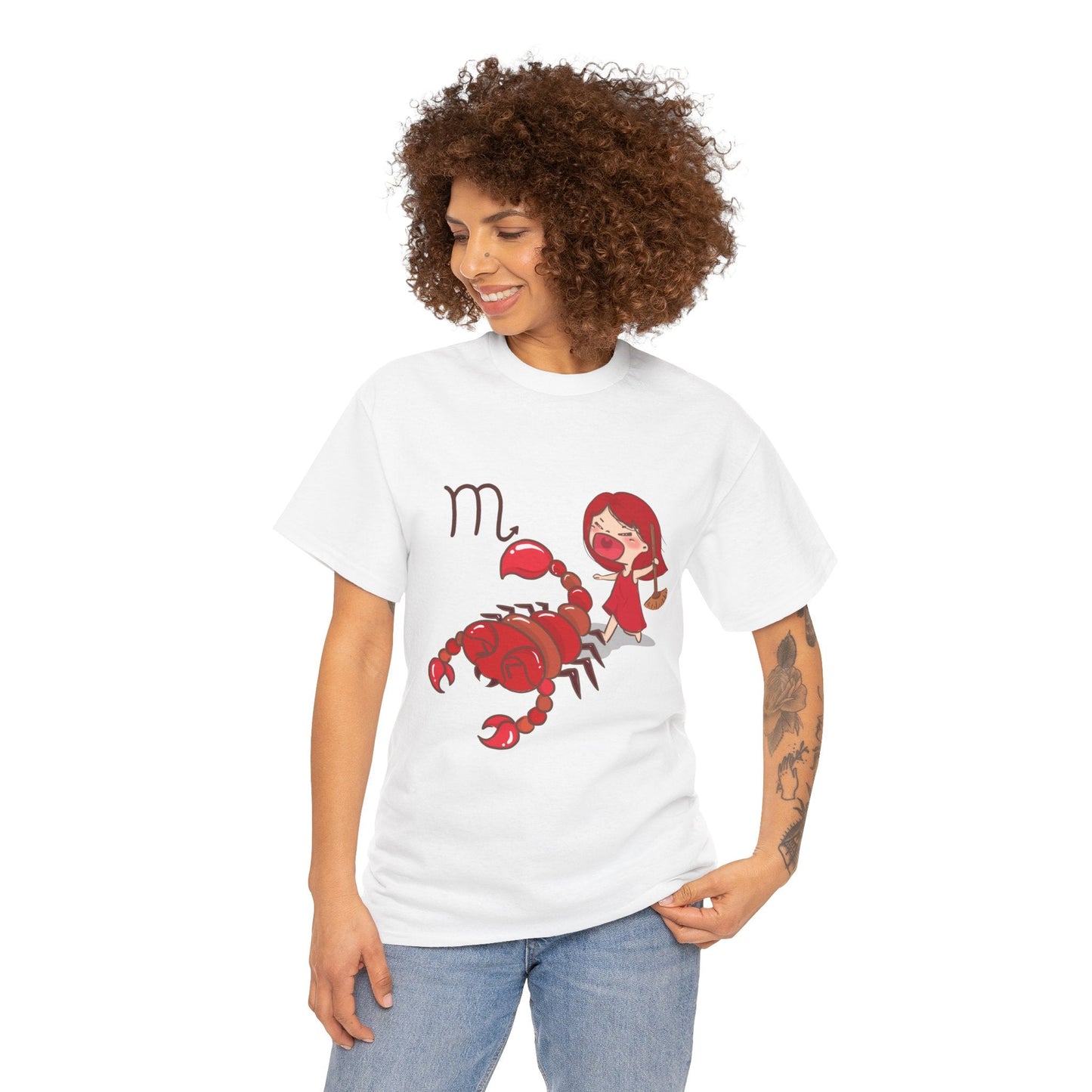 Scorpio Cute Character Astrology Zodiac ShirtT-Shirt