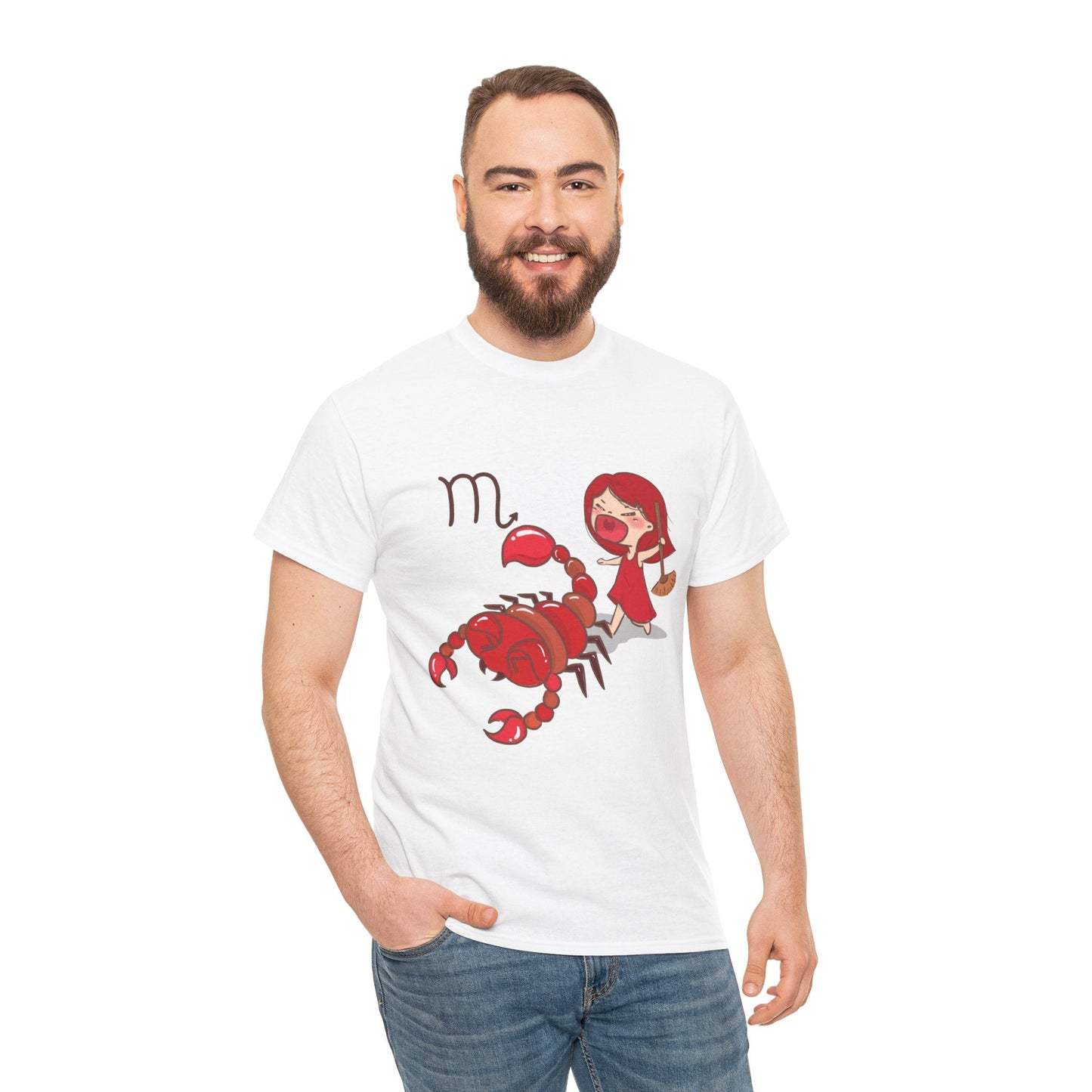 Scorpio Cute Character Astrology Zodiac ShirtT-Shirt