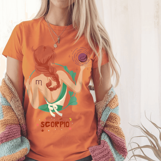 Scorpio Girl Astrology Zodiac TShirtT-Shirt
