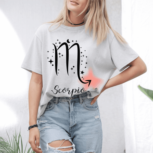 Scorpio Star Sign Astrology Zodiac TShirtT-Shirt