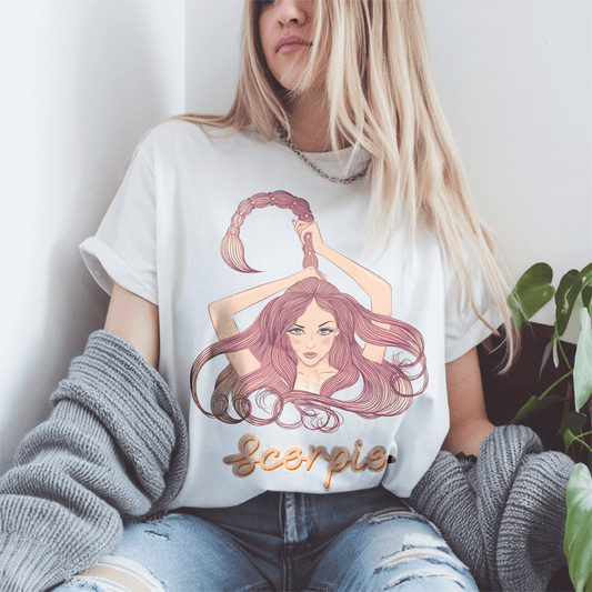 Scorpio Zodiac illustration TshirtT-Shirt