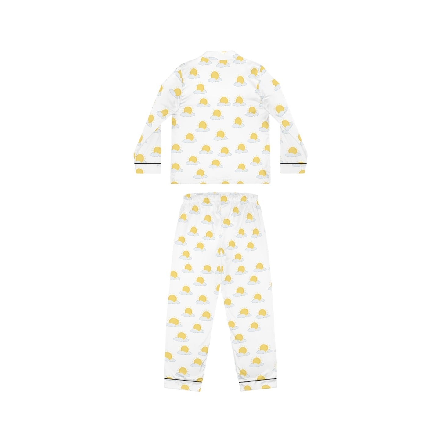 Sun Cloud perfect luxury Satin customised Pyjamas setAll Over Prints