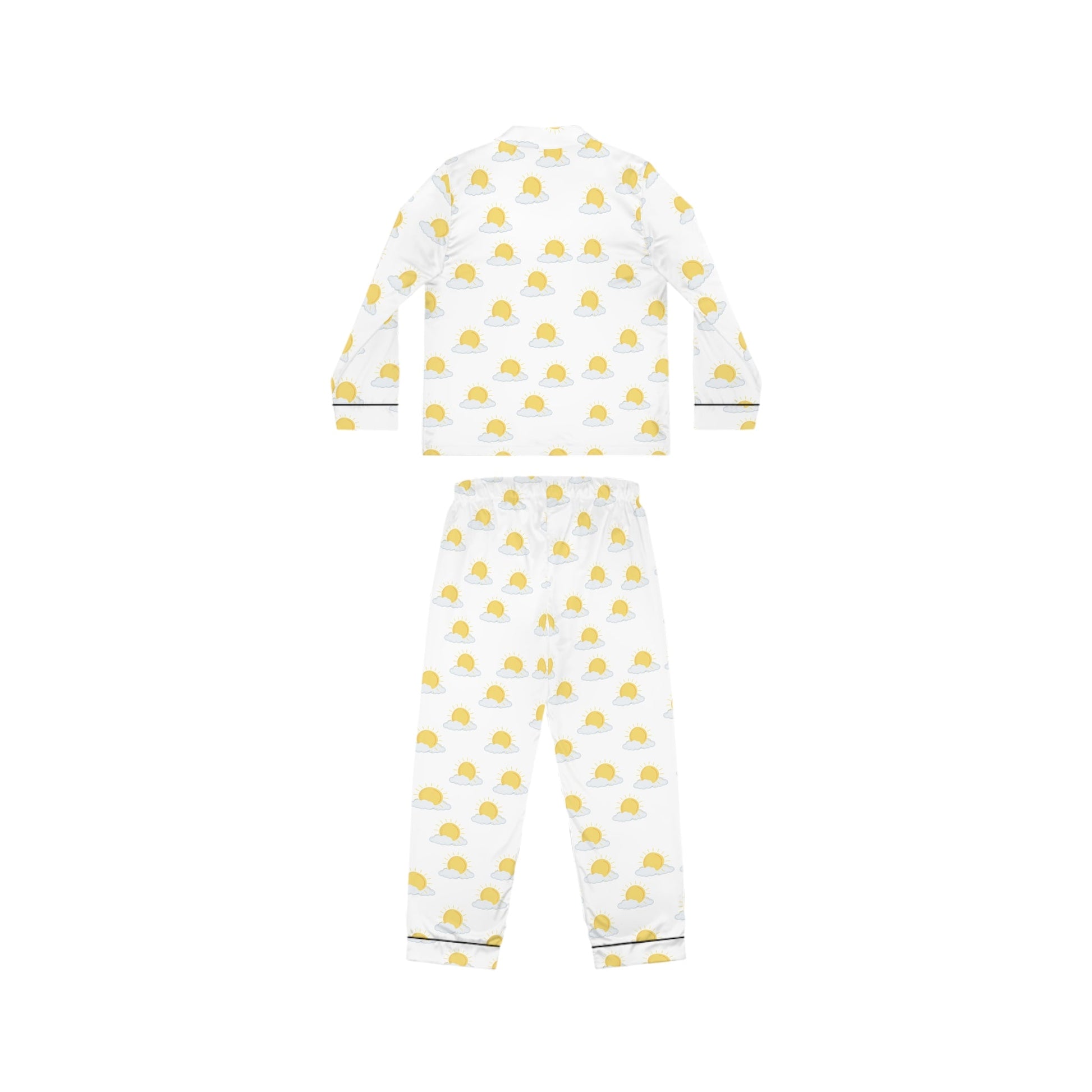 Sun Cloud perfect luxury Satin customised Pyjamas setAll Over Prints