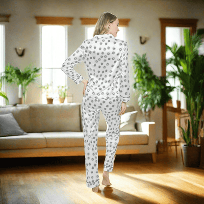 Sun pattern personalised women’s pajama setAll Over Prints
