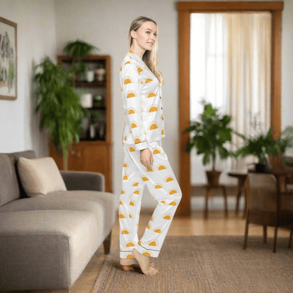 Sun Raise pattern personalised women’s pajama setAll Over Prints