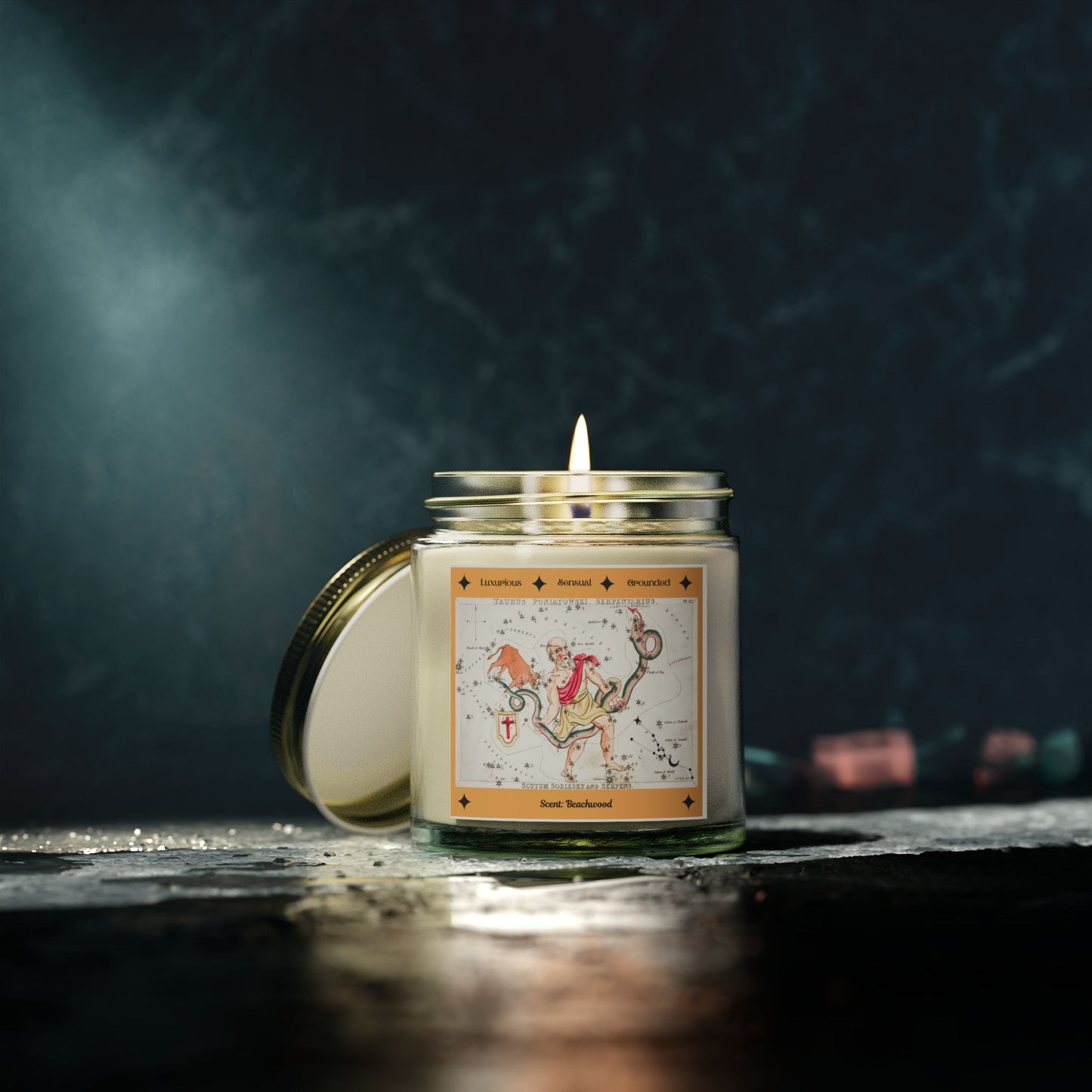 Taurus Astrological Zodiac CandleHome Decor