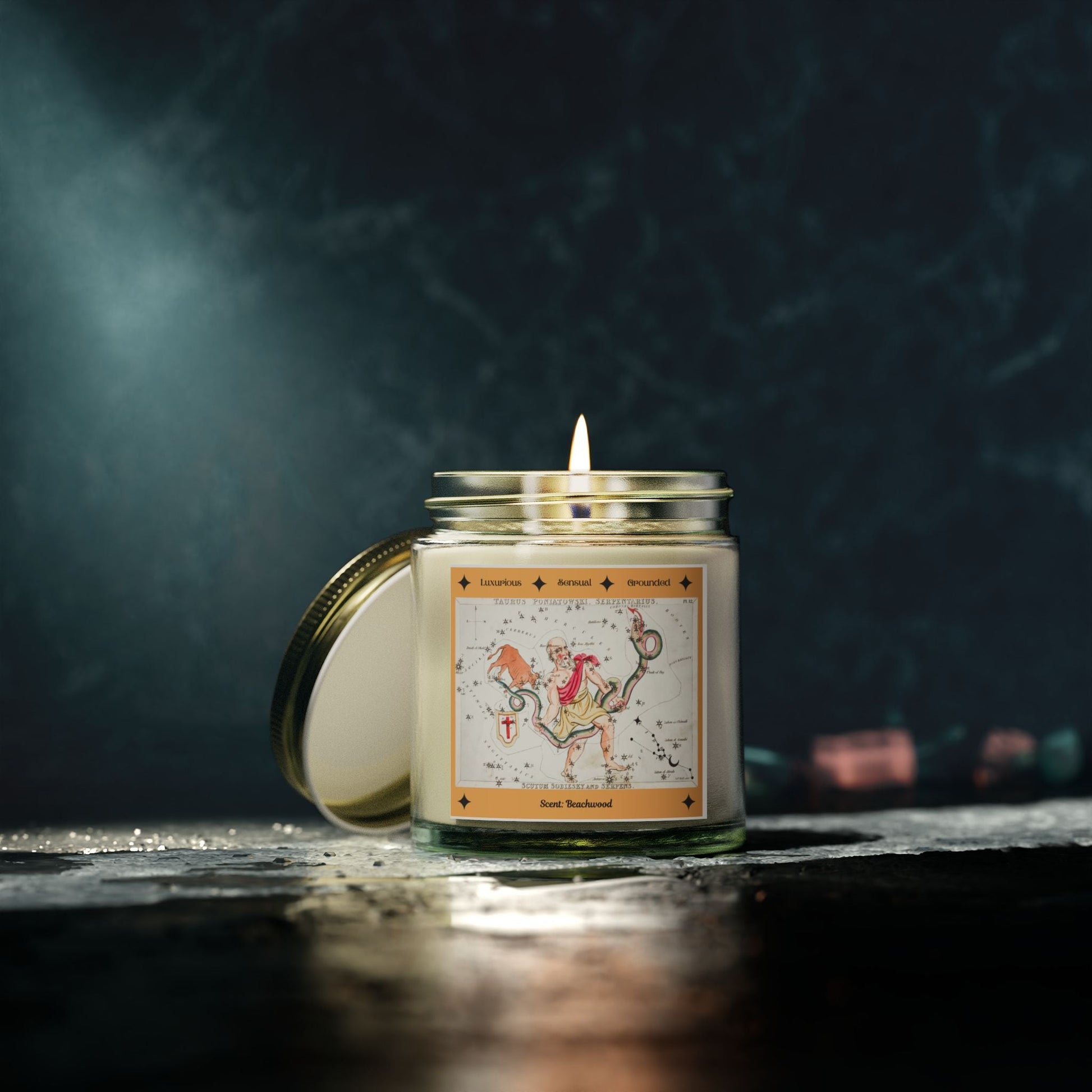 Taurus Astrological Zodiac CandleHome Decor