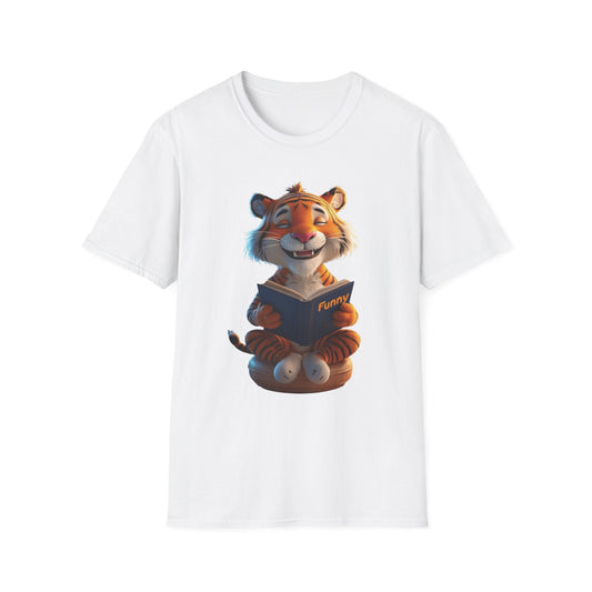 Tiger Book Lover T-Shirt