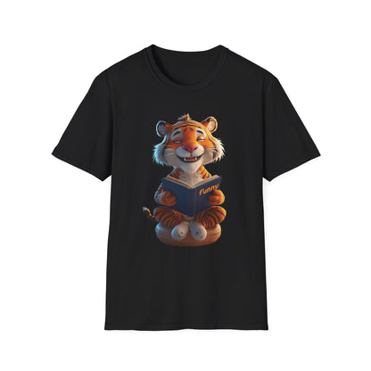 Tiger Book Lover T-Shirt