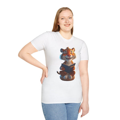 Tiger Book Lover T-Shirt