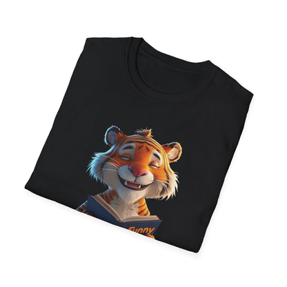 Tiger Book Lover T-Shirt