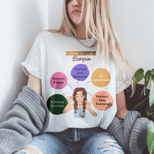 Tips to be Scorpio Graphic Cotton TeeT-Shirt