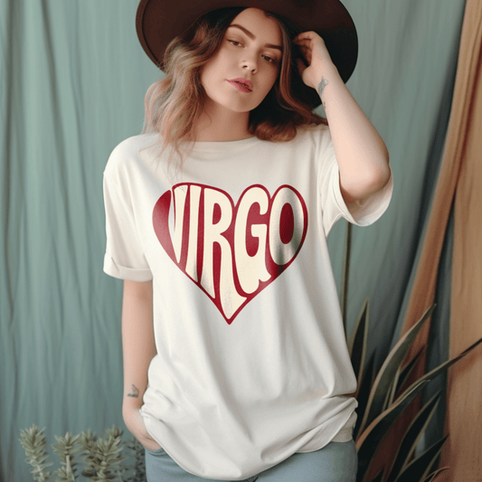 Virgo Heart Zodiac T-ShirtT-Shirt