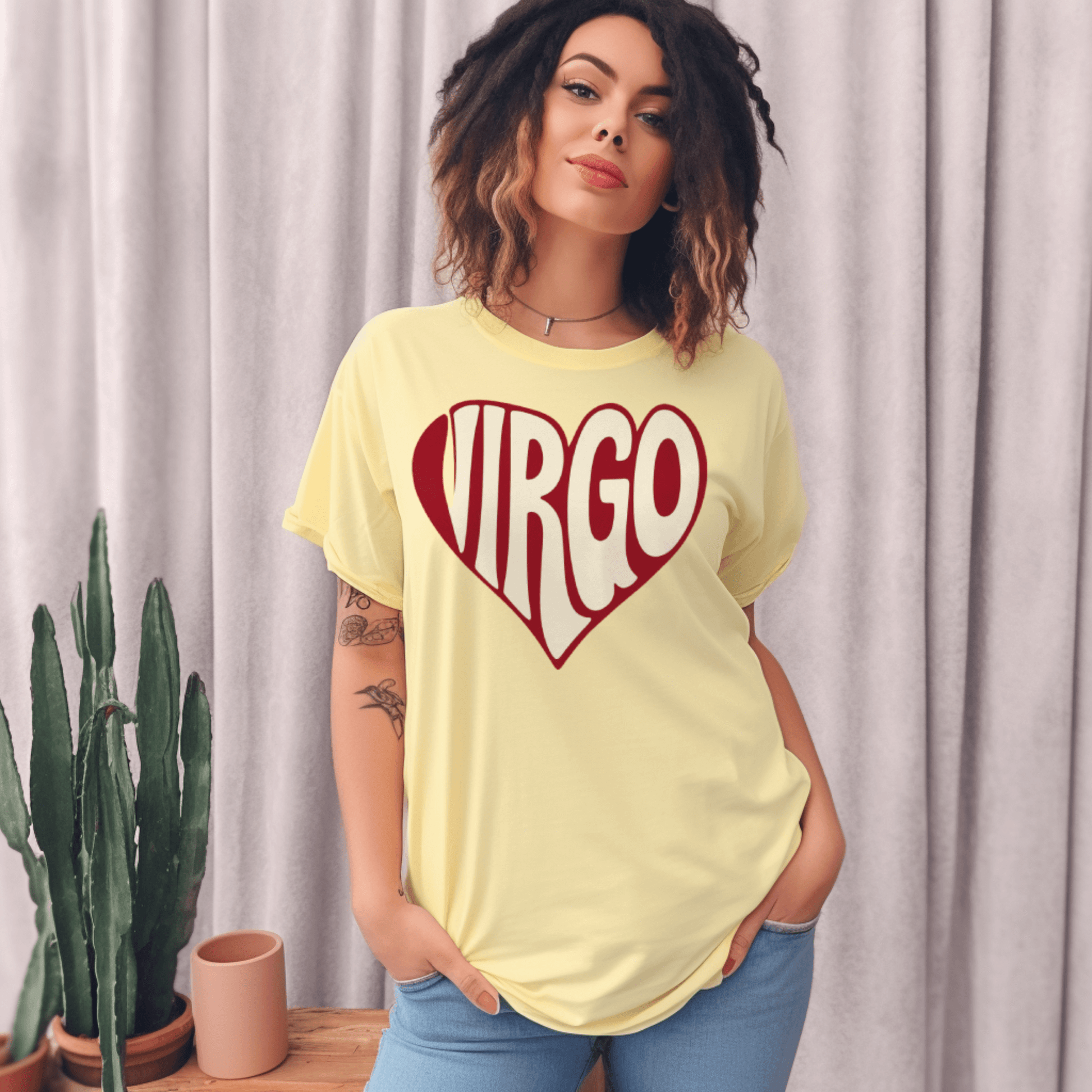Virgo Heart Zodiac T-ShirtT-Shirt