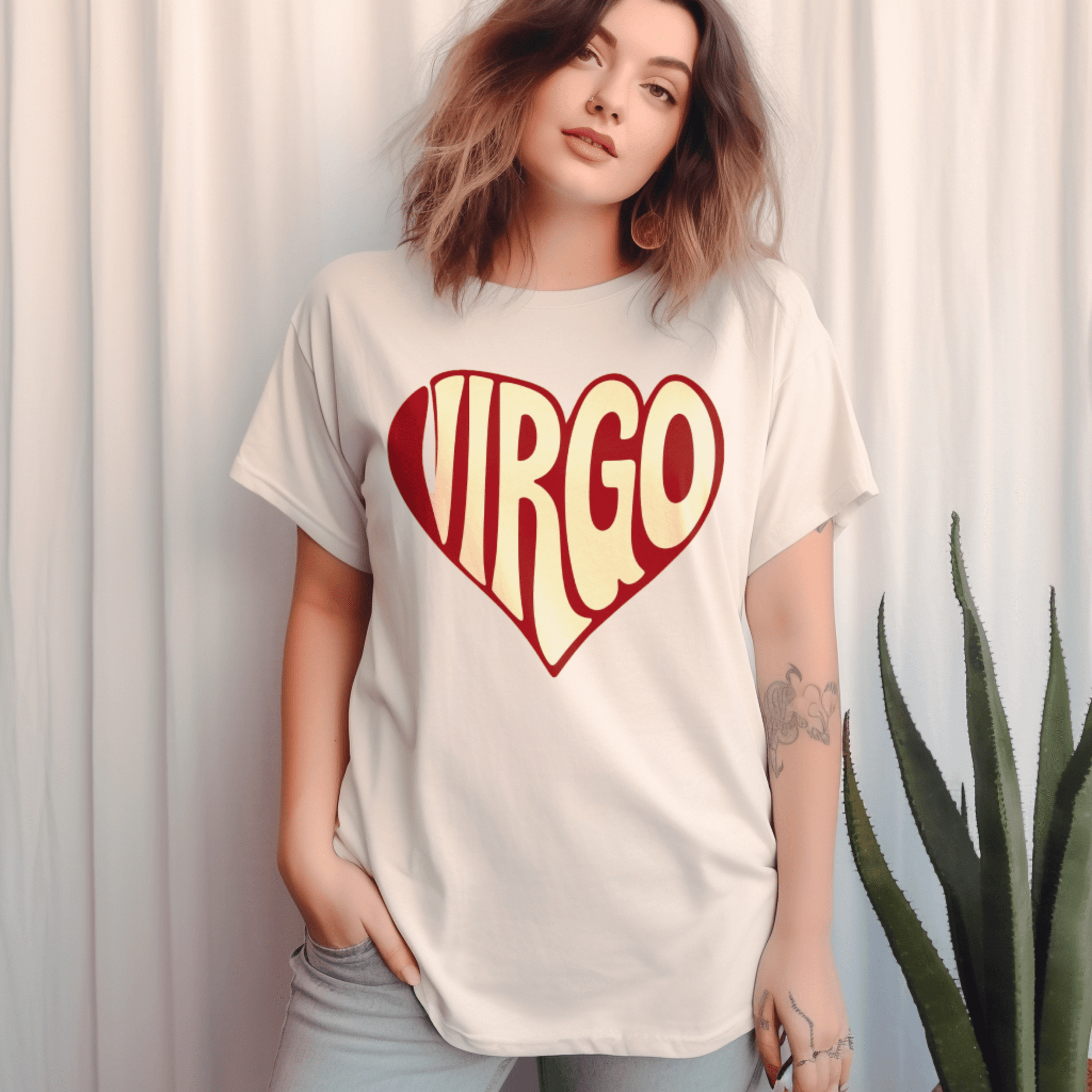 Virgo Heart Zodiac T-ShirtT-Shirt