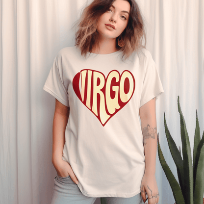 Virgo Heart Zodiac T-ShirtT-Shirt