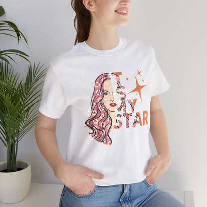 Virgo star graphic Zodiac Tee