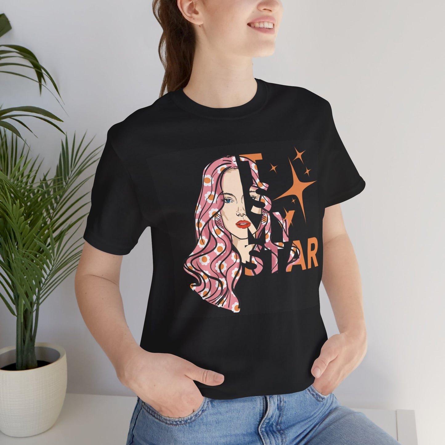 Virgo star graphic Zodiac Tee