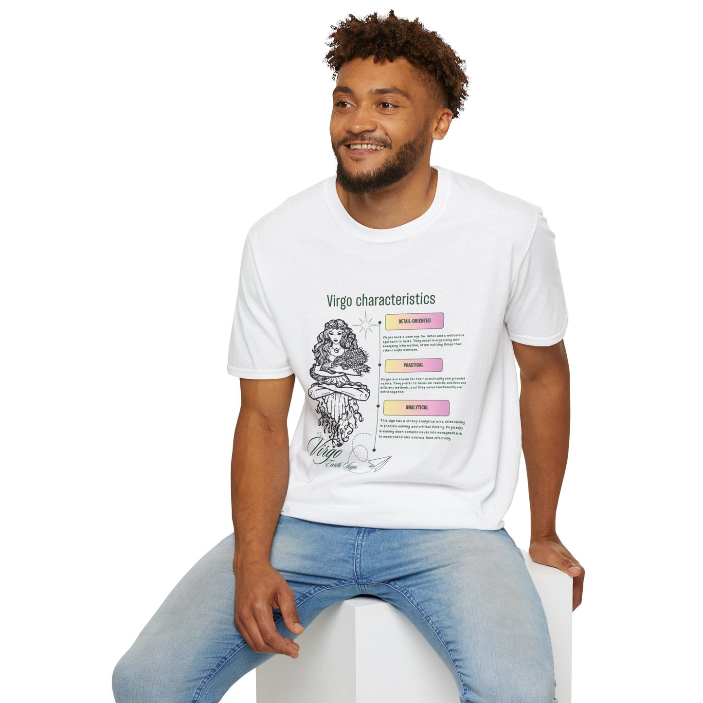 Virgo Zodiac characteristics Graphic T-Shirt