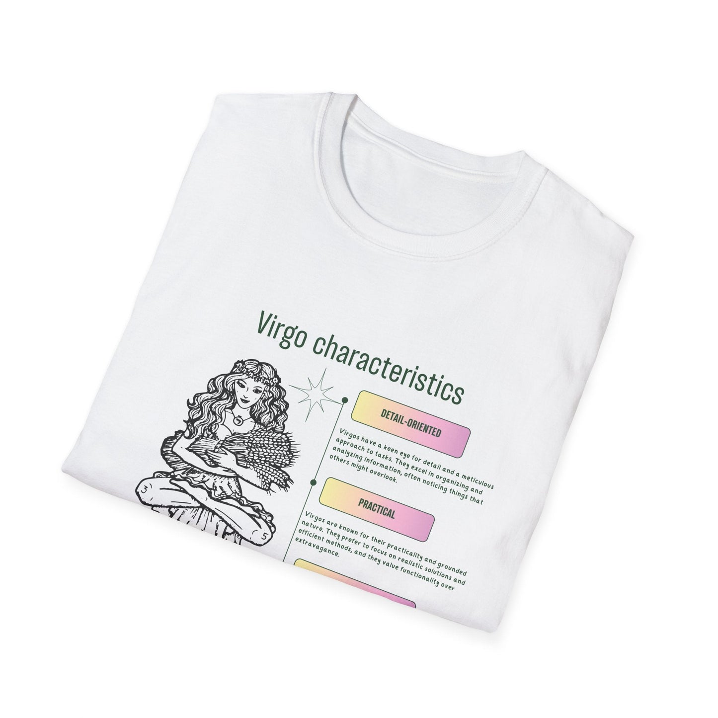 Virgo Zodiac characteristics Graphic T-Shirt