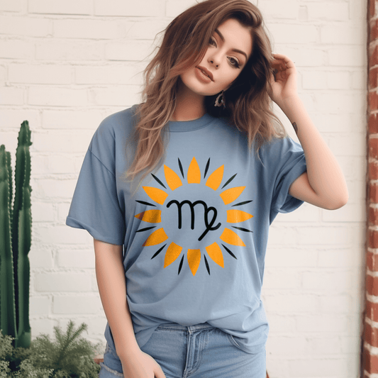 Virgo Zodiac Sun Sign T-ShirtT-Shirt